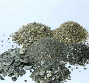 Raw vermiculite