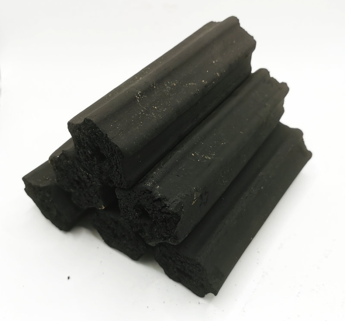 Machined charcoal